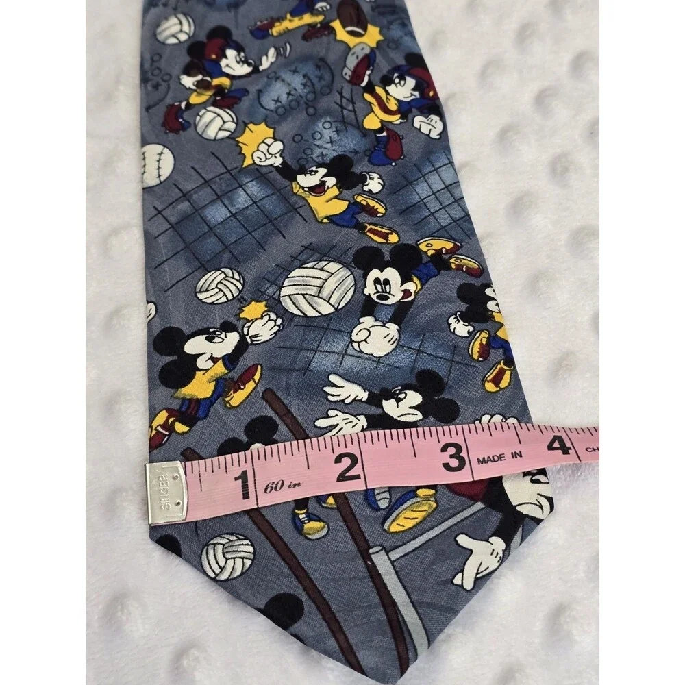 Balancine Inc Mickey Mouse Tie Sports Basketball Necktie Disney Volleyball Goal